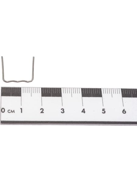 Скобы волнового типа для ремонта пластиковых деталей (0.8 мм, 100шт.) WIEDERKRAFT WDK-65084