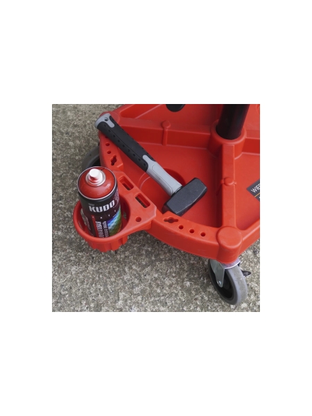 Табурет механика с микролифтом WIEDERKRAFT WDK-86010