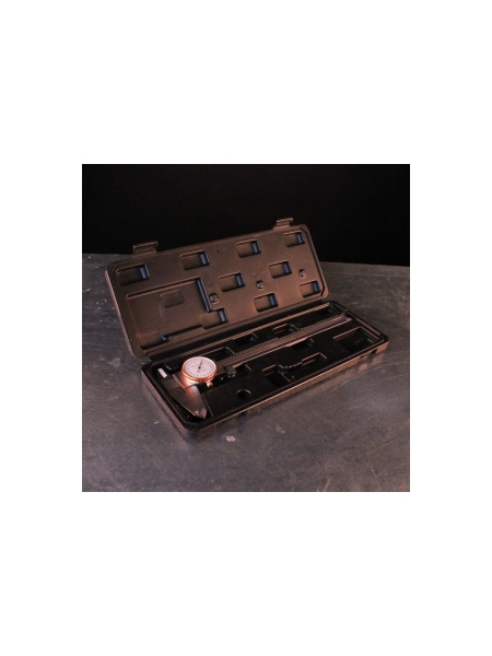 Штангенциркуль WIEDERKRAFT 0-150 мм, 0.02 мм, с отсчетом по круговой шкале WDK-MF15002