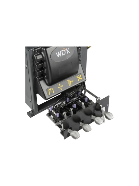 Автоматический шиномонтажный станок WIEDERKRAFT со взрывной накачкой колес, захват 10-24 WDK-709222