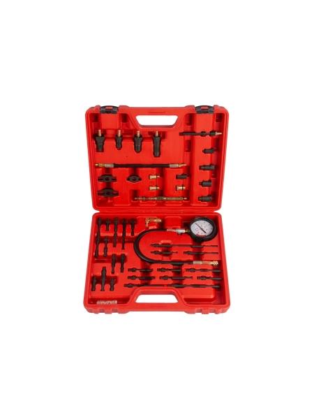 Компрессометр в наборе для дизельных и бензиновых ДВС WIEDERKRAFT WDK-214306D