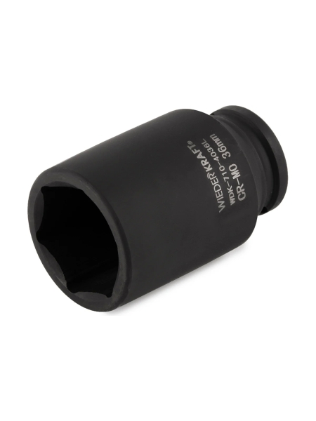 Головка торцевая ударная глубокая 6-гранная (36 мм; 1/2") WIEDERKRAFT WDK-710-4036L