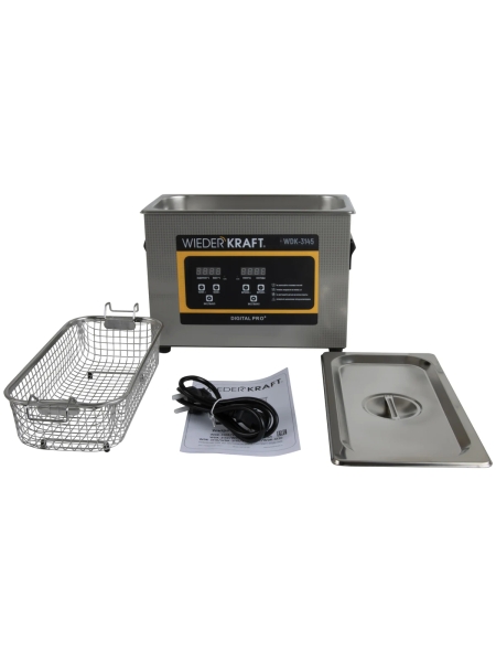Ультразвуковая мойка с подогревом WIEDERKRAFT 4,5 литра WDK-3145