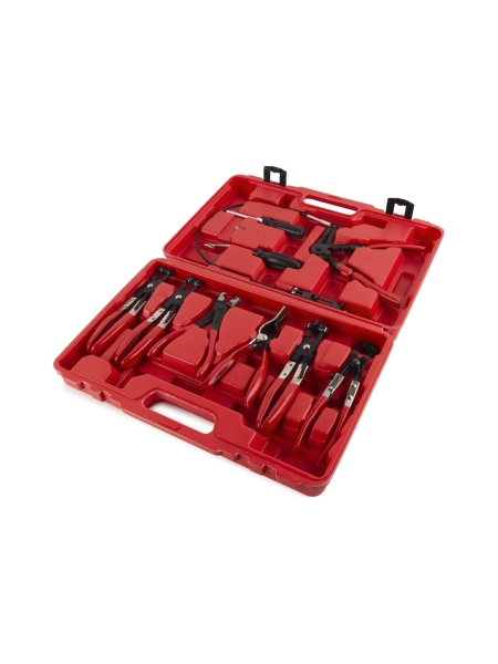 Набор съемников для работы с хомутами WIEDERKRAFT 9 предметов WDK-214690