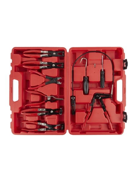 Набор съемников для работы с хомутами WIEDERKRAFT 9 предметов WDK-214690