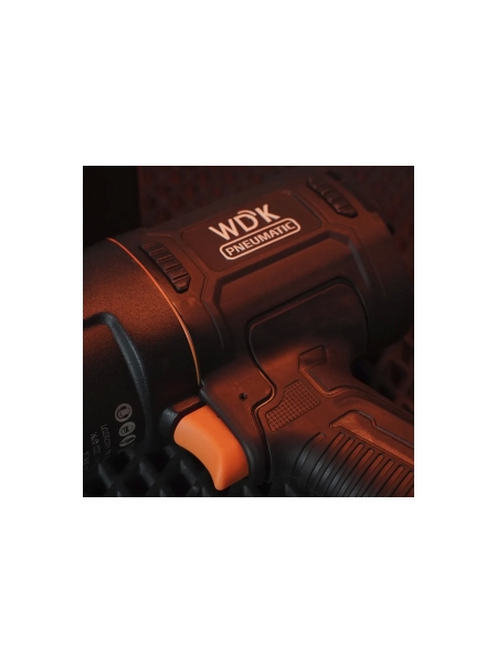 Пневматический ударный гайковерт WIEDERKRAFT 1/2", 1750 Нм, композитный корпус WDK-20450