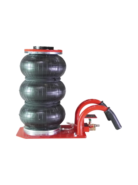 Пневматический домкрат WIEDERKRAFT 3т 145-440mm с короткими ручками, WDK-81813A