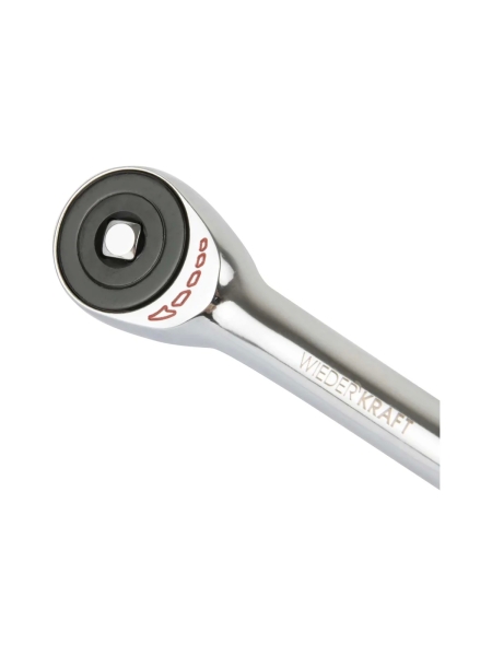 Ротационная трещотка со сквозным приводом WIEDERKRAFT 60 зубьев - приводной квадрат 1/4" WDK-RH1460