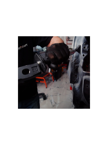 Набор для рихтовки кузова автомобиля WIEDERKRAFT  в пластиковом кейсе, 12 предметов WDK-65081A