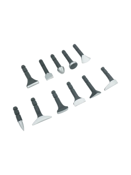 Набор для рихтовки кузова автомобиля WIEDERKRAFT  в пластиковом кейсе, 12 предметов WDK-65081A