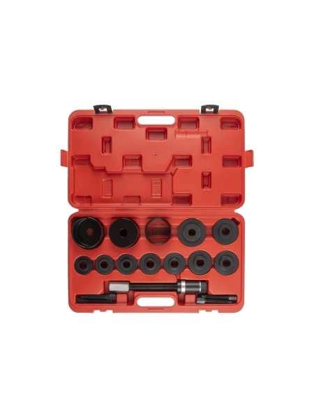 Съемник ступичных подшипников WIEDERKRAFT, 17 предметов WDK-214750