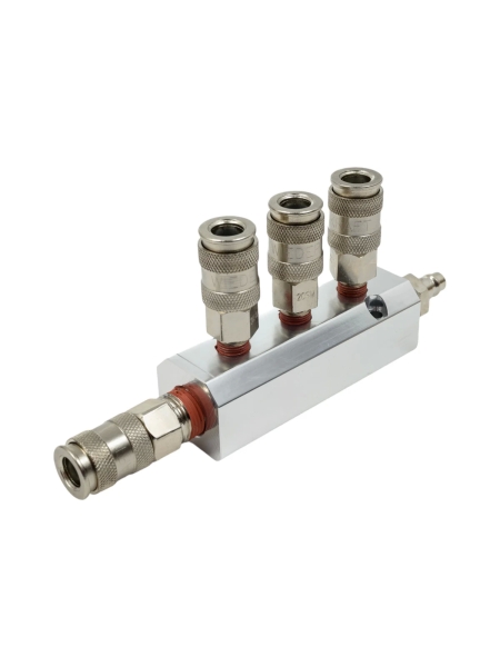 Разветвитель пневматический с увеличенной пропускной способность WIEDERKRAFT WDK-85MB