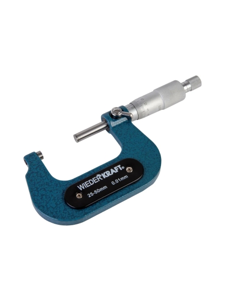 Микрометр WIEDERKRAFT нониусный, 25-50 мм, 0.01 мм WDK-MM5001