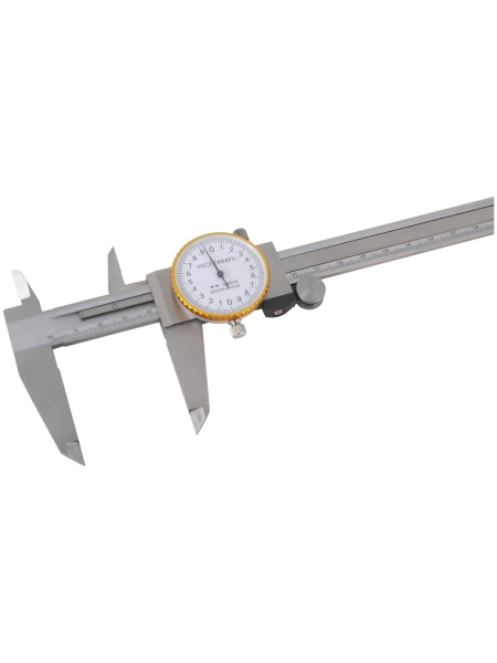 Штангенциркуль WIEDERKRAFT 0-200 мм, 0.02 мм, с отсчетом по круговой шкале WDK-MF20002