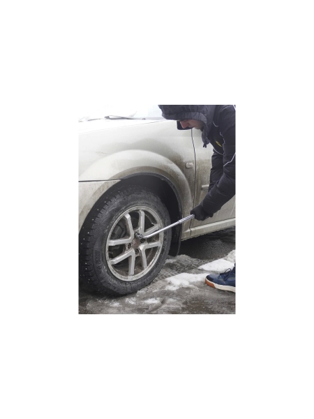 Ключ баллонный телескопический со сменными головками WIEDERKRAFT 17х19 и 21х23 мм WDK-2140075