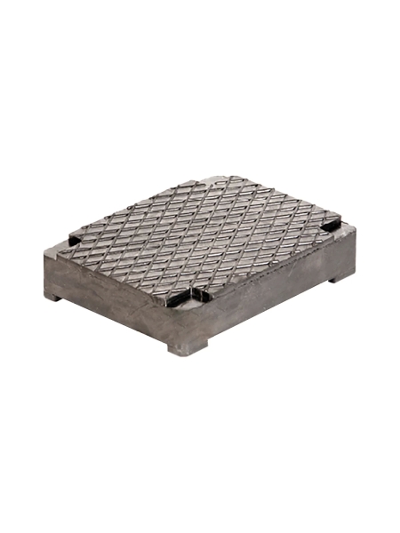 Опора для ножничных подъёмников 160x120x35 мм наборная по высоте WIEDERKRAFT 5041023