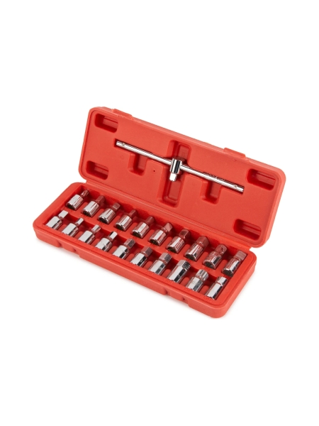 Набор для откручивания масляных пробок WIEDERKRAFT 21 предмет WDK-2141202