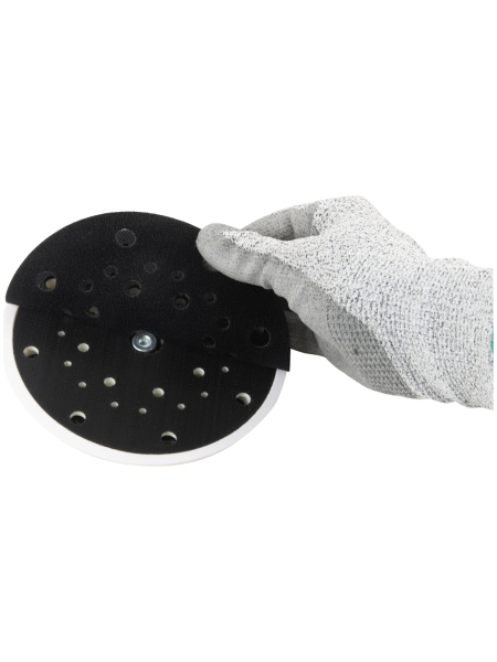 Диск-подошва для шлифовальных машин WIEDERKRAFT Festool, 150 мм средней жесткости с защитной прокладкой WDK-BPF150S