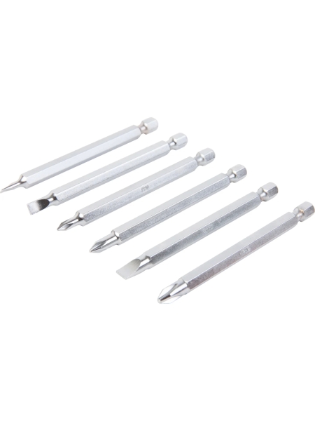 Реверсивная отвертка с набором бит WIEDERKRAFT SL+PH, 6 предметов WDK-SR2007