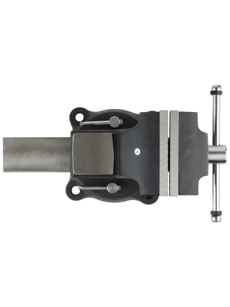 Профессиональные слесарные тиски WIEDERKRAFT поворотные, с наковальней, 125 мм WDK-BV125