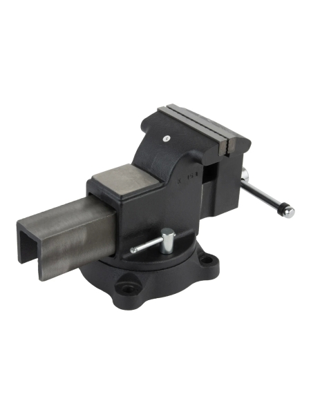 Профессиональные слесарные тиски WIEDERKRAFT поворотные, с наковальней, 125 мм WDK-BV125