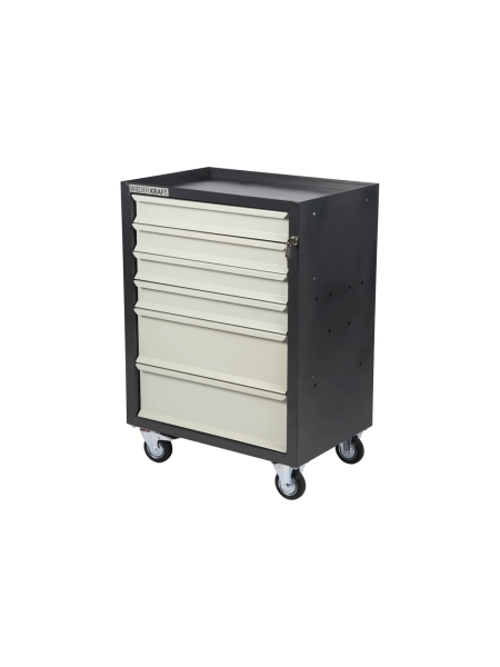 Инструментальная тележка WIEDERKRAFT 670x450x930 6 ящиков 4x87мм 2x179мм серый/с-серый WDK-606GG