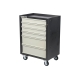 Инструментальная тележка WIEDERKRAFT 670x450x930 6 ящиков 4x87мм 2x179мм серый/с-серый WDK-606GG