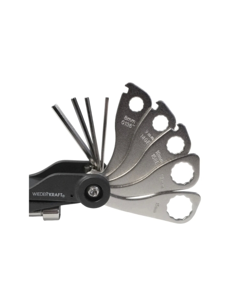 Велосипедный ремкомплект WIEDERKRAFT в сумке WDK-21811