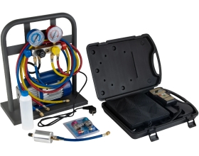 Ручная установка для заправки кондиционеров WIEDERKRAFT WDK-AC50