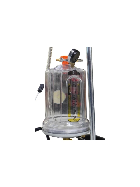 Маслосменная установка WIEDERKRAFT 80л с предкамерой WDK-89382