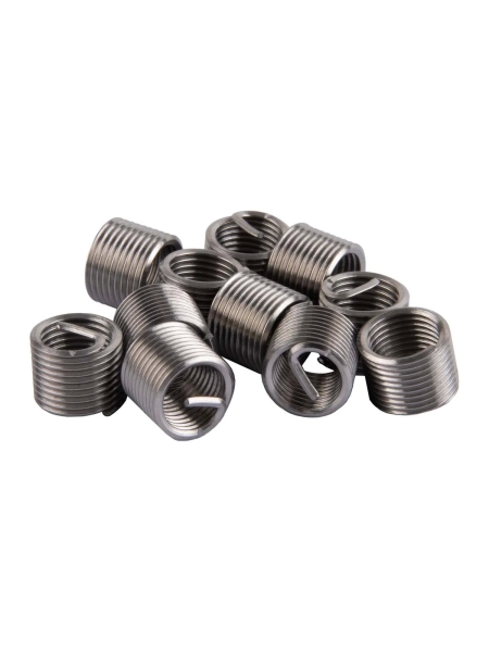 Набор вставок резьбовых WIEDERKRAFT M6x0.75, 1,5d, 10 предметов WDK-IN0675