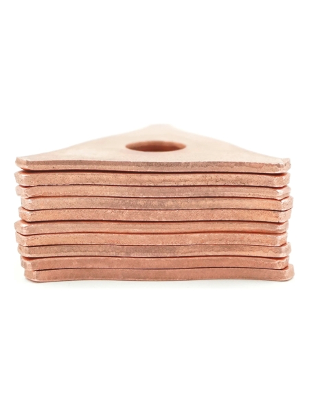 Треугольные приварочные шайбы 50 мм, 10 шт/упаковка WIEDERKRAFT WDK-F015