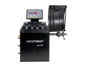 Балансировочный станок с автоматическим вводом 2-х параметров WIEDERKRAFT 220 в WDK-762B
