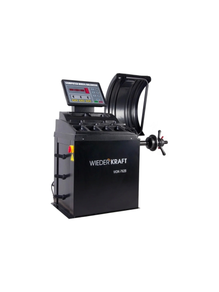 Балансировочный станок с автоматическим вводом 2-х параметров WIEDERKRAFT 220 в WDK-762B