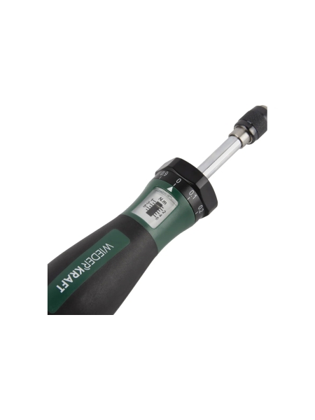 Динамометрическая отвертка WIEDERKRAFT 1/4 до 6 Нм WDK-MS0106