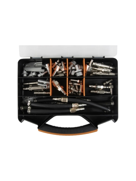 Установка для замены масла в АКПП, WIEDERKRAFT сенсорный дисплей 9", баки 2х20л, база данных WDK-ATF990