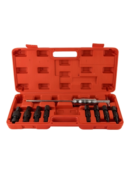 Цанговый съемник подшипников WIEDERKRAFT 9 предметов WDK-214990