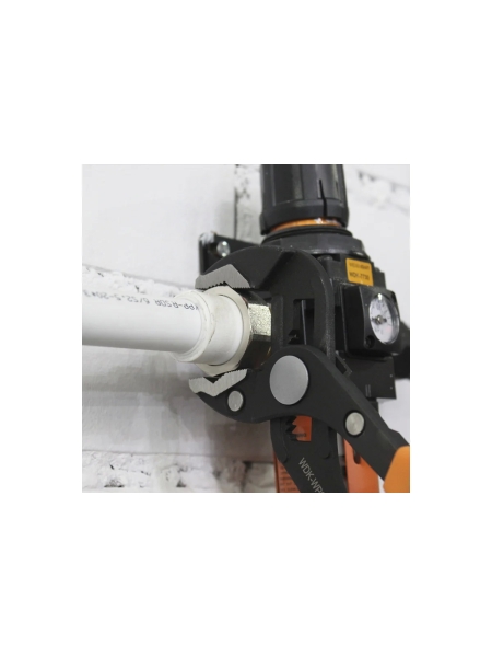 Переставные клещи WIEDERKRAFT c двухкомпонентной рукоятью, 250 мм, рабочий диапазон 0-42 мм WDK-WP250