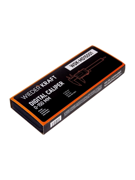 Штангенциркуль WIEDERKRAFT цифровой, 150 мм, 0.01 мм WDK-MD15001