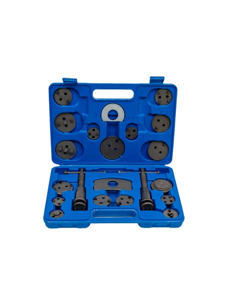 Инструмент для обслуживания тормозных суппортов WIEDERKRAFT набор 18 предметов WDK-214370