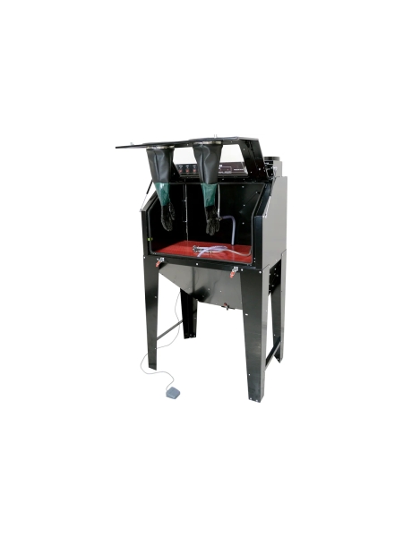 Пескоструйная камера WIEDERKRAFT 350л,фронтальная загрузка WDK-83350