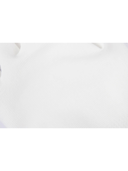 Белые лёгкие бесшовные защитные перчатки эргономичной формы из нейлона WIEDERKRAFT WDK-PU01W / XXL