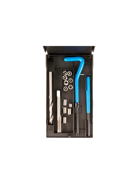 Набор для восстановления резьбы WIEDERKRAFT UNC 1/4-20 WDK-IT01420