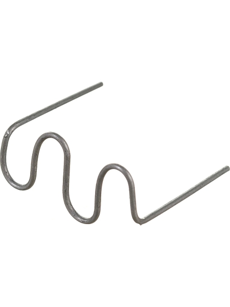 Скобы волнового типа для ремонта пластиковых деталей (0.6 мм, 100 шт.) WIEDERKRAFT WDK-65061