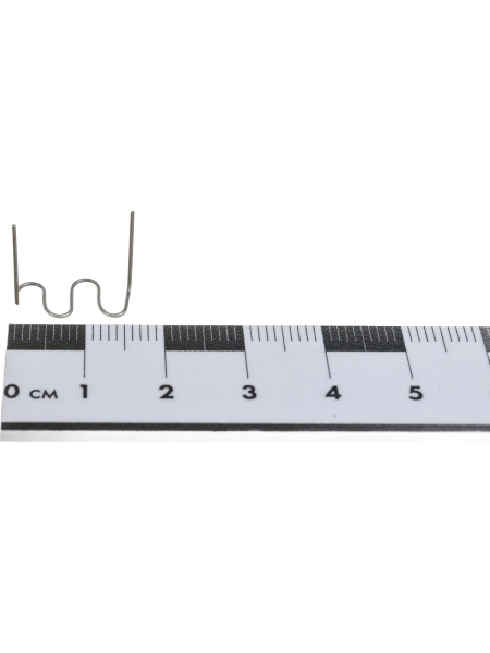 Скобы волнового типа для ремонта пластиковых деталей (0.6 мм, 100 шт.) WIEDERKRAFT WDK-65061