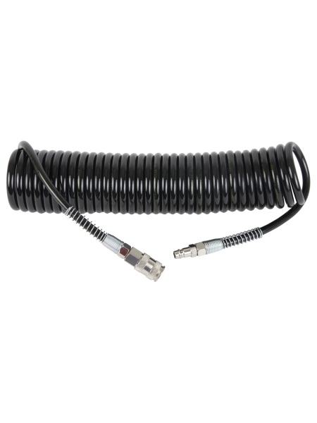 Шланг пневматический спиральный с БРС 8 м, 6.5х10 мм WIEDERKRAFT WDK-65758