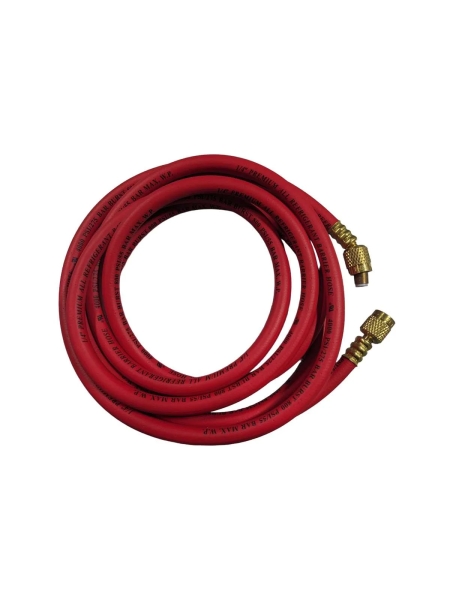 Шланг высокого давления заправочный для фреона 3 м, 1/4"-1/4" WIEDERKRAFT WDK-300RH