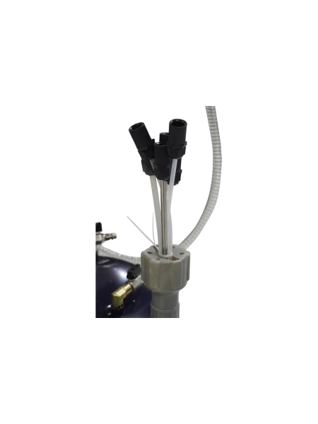 Маслосменная установка WIEDERKRAFT 80л c воронкой и откачкой через щуп WDK-89282