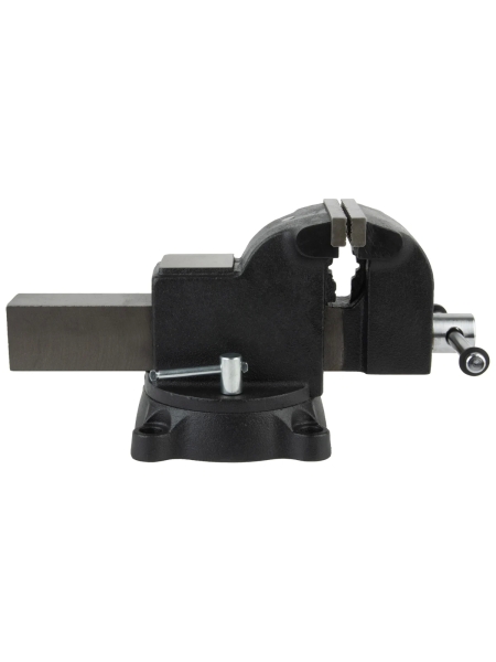 Профессиональные слесарные тиски WIEDERKRAFT поворотные, с наковальней, 100 мм WDK-BV100