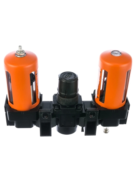 Блок подготовки воздуха: влагоотделитель, регулятор, лубрикатор (3000 л/мин; 10 бар; 1/2") WIEDERKRAFT WDK-70240